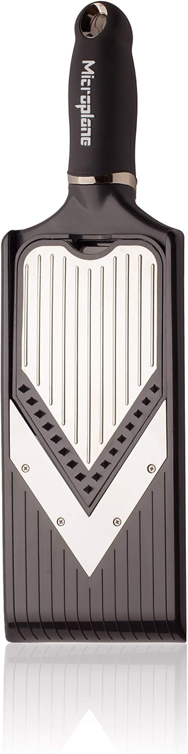 Mandoline en V Ajustable avec Protège Doigt - Microplane