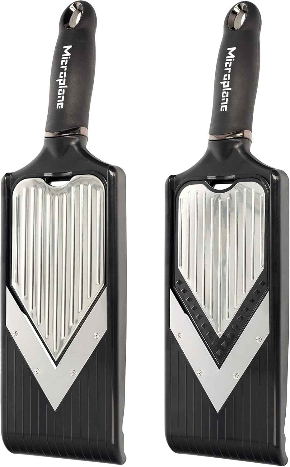 Mandoline en V Ajustable avec Protège Doigt - Microplane