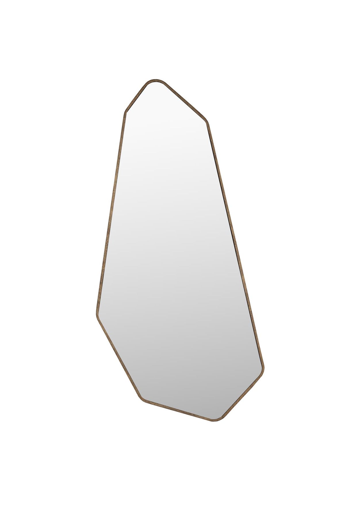 Miroir Asymétrique en Bois d'Hévéa - Dutchbone