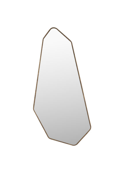 Miroir Asymétrique en Bois d'Hévéa - Dutchbone
