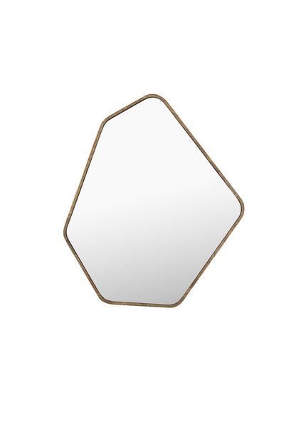 Miroir Asymétrique en Bois d'Hévéa - Dutchbone