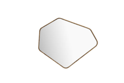 Miroir Asymétrique en Bois d'Hévéa - Dutchbone