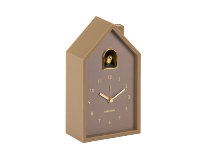 Réveil Coucou Oro Finitions Dorées, 5 Coloris - Present Time