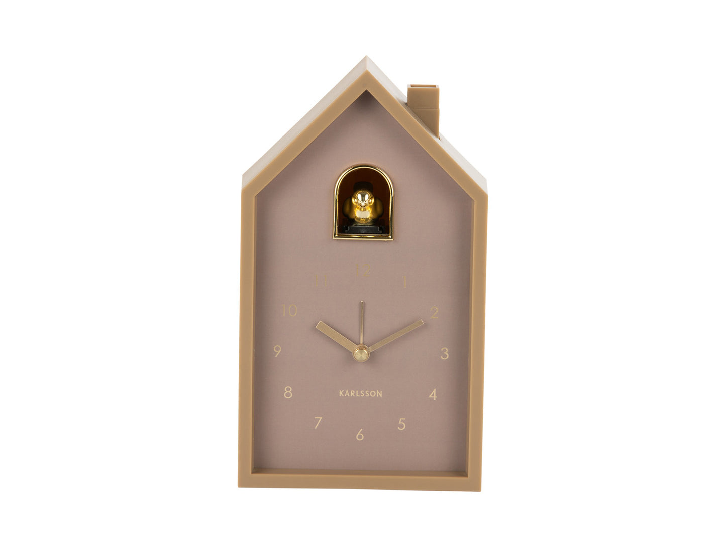 Réveil Coucou Oro Finitions Dorées, 5 Coloris - Present Time