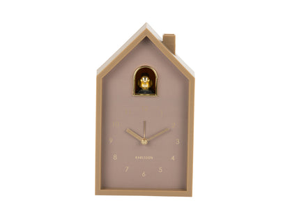 Réveil Coucou Oro Finitions Dorées, 5 Coloris - Present Time