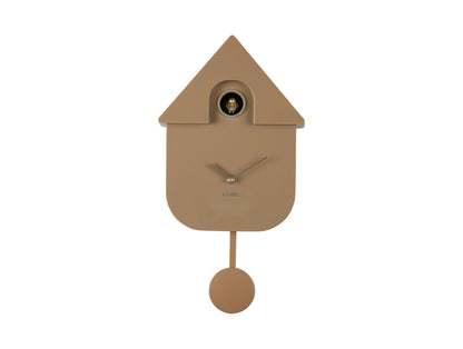 Horloge Pendule Coucou Finitions Dorées - Present Time