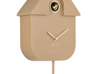 Horloge Pendule Coucou Finitions Dorées - Present Time