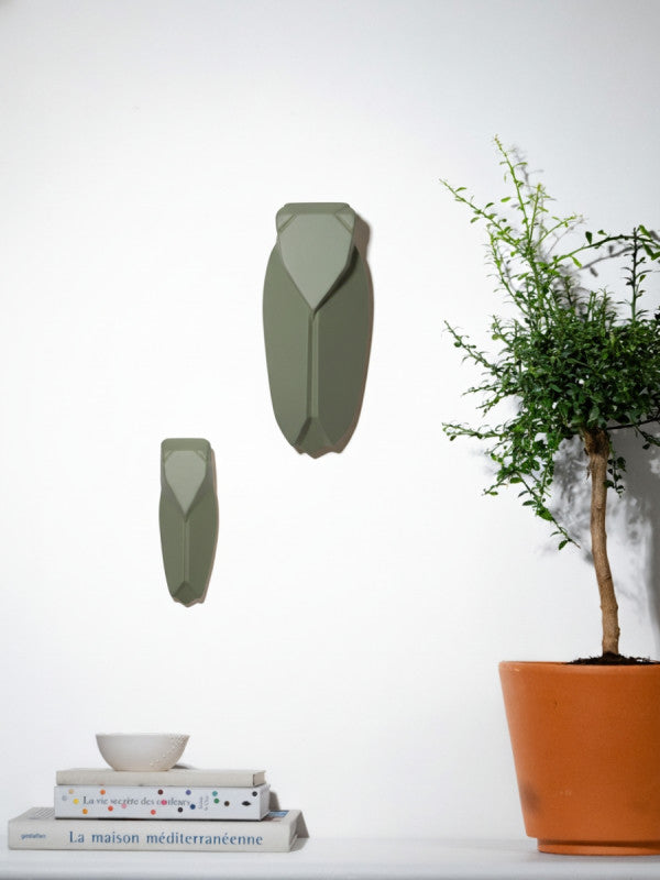 Décoration Murale Cigale en Céramique Muette - Monochromic