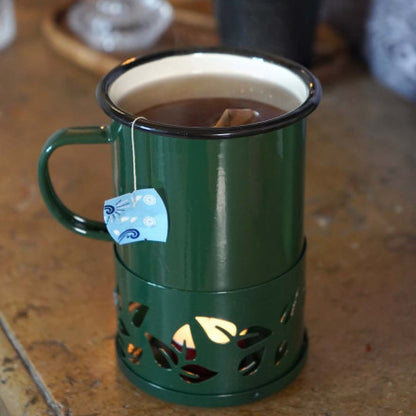 Mug Chauffant à la Bougie en Métal 500ml - Cookut