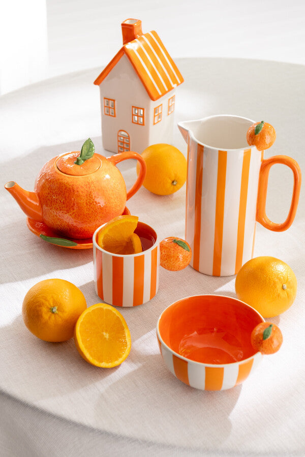 Mug Fruit en Céramique Colorée : Fraise - Jolipa