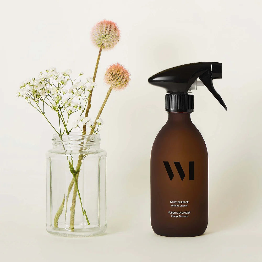 Pulvérisateur Multi-Surface 290 ml, Fleur d'Oranger / Basilic-Citron - What Matters