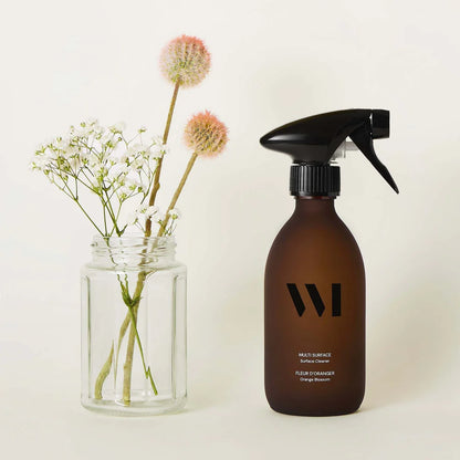 Pulvérisateur Multi-Surface 290 ml, Fleur d'Oranger / Basilic-Citron - What Matters