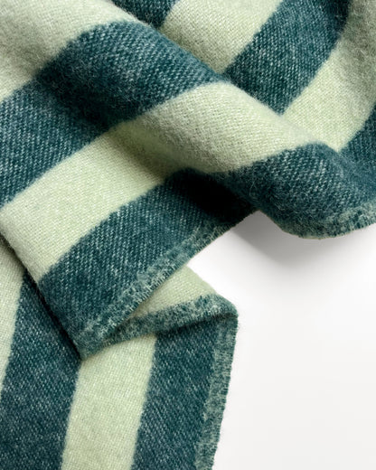 Plaid à Rayures Candy Wrap 100% Laine 130x200 cm - Maison Deux