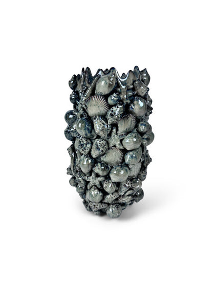 Vase Ocean Composition de Coquillages en Céramique - Peri Living