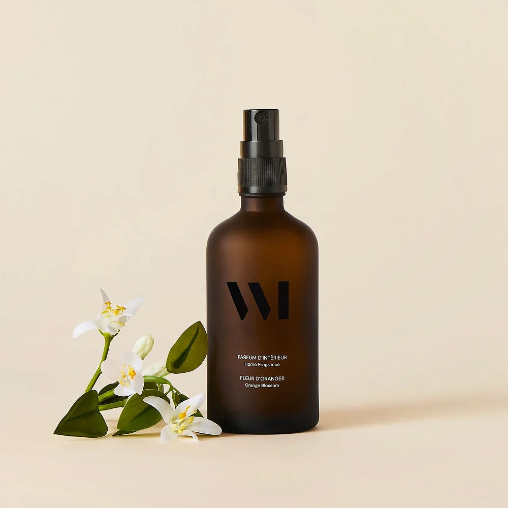 Spray d'Intérieur Parfumé 100ml, Fleur d'Oranger / Basilic-Citron - What Matters