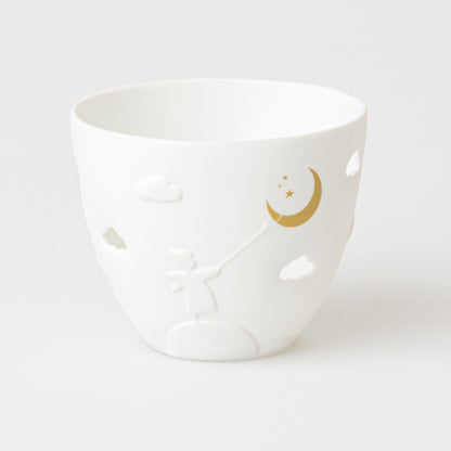 Photophore en Porcelaine Ange & Lune - Räder
