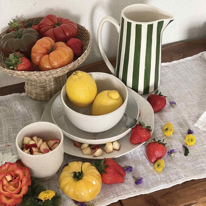 Pichet Rayures en Faïence 1L - Opjet