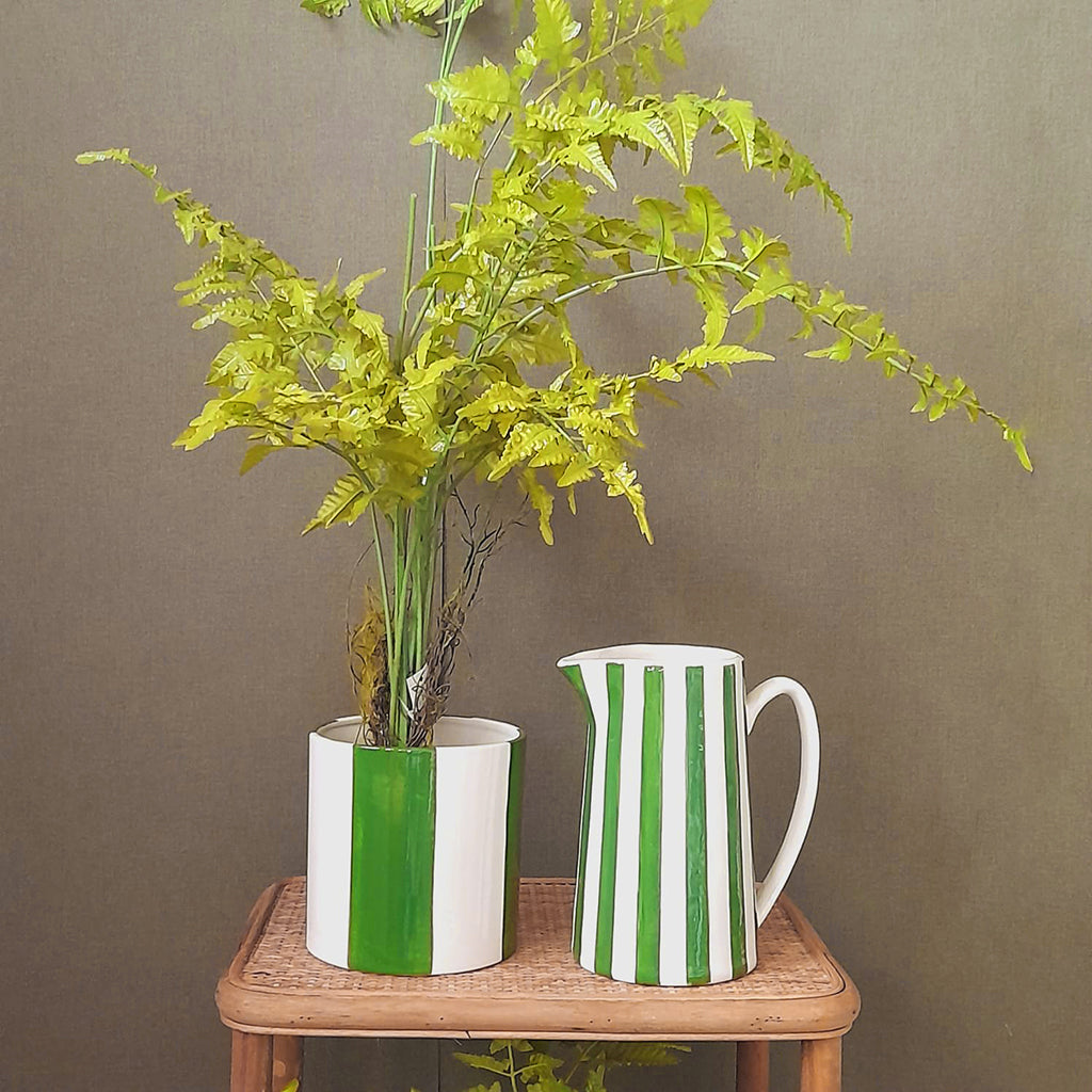 Pichet Rayures en Faïence 1L - Opjet