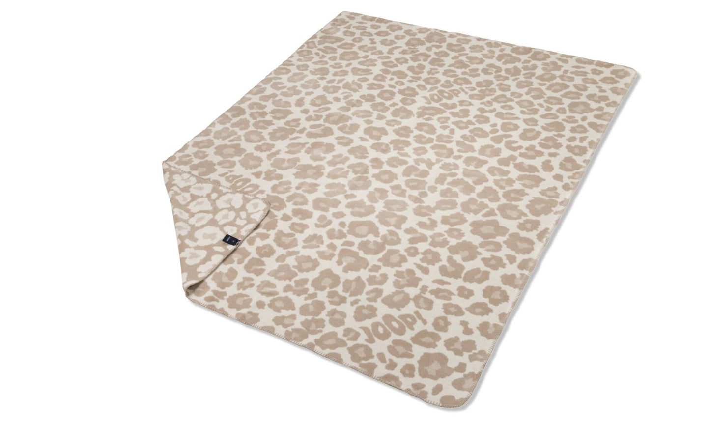 Plaid Chaud en Coton JOOP! Léopards 150x200 cm - Biederlack