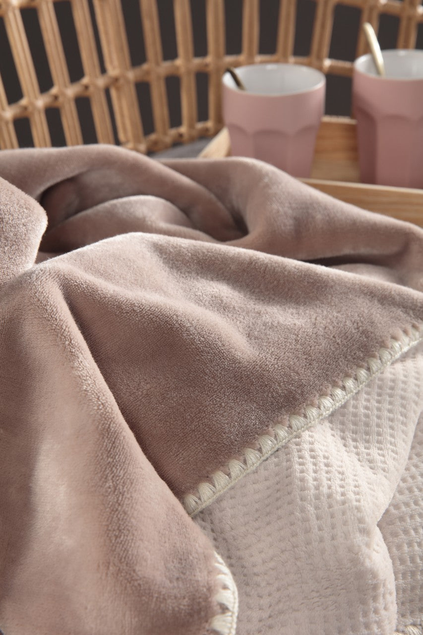 Plaid Polaire Double Face Soft&Cozy 150x200 cm - Biederlack