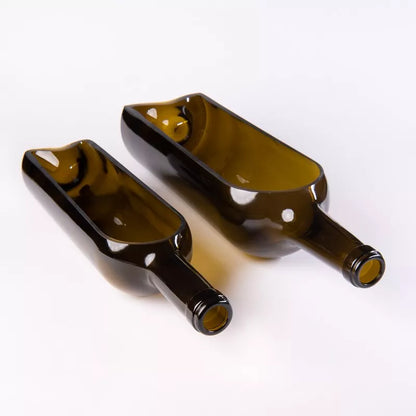 Plat de Présentation Demi-Bouteille de Vin - Plates & Culotées