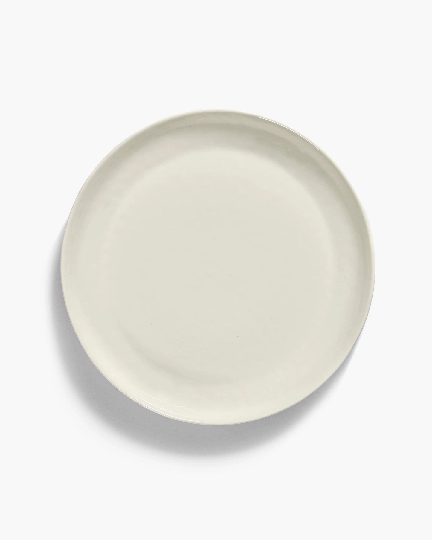 Plat de service Serax S blanc