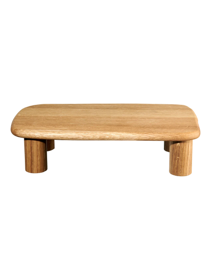 Plat de Présentation sur Pieds en Bois de Chêne - Asa
