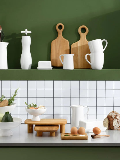 Plat de Présentation sur Pieds en Bois de Chêne - Asa