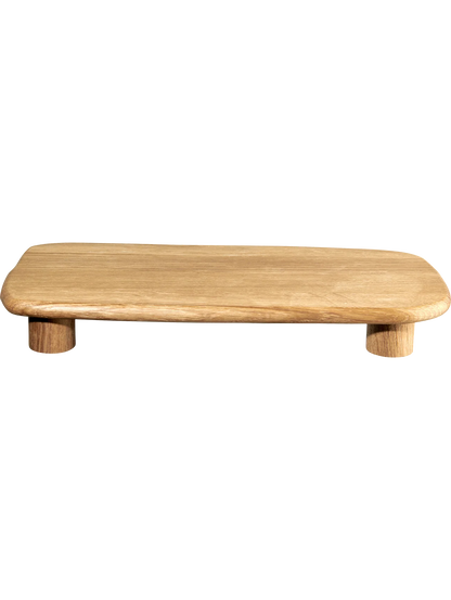 Plat de Présentation sur Pieds en Bois de Chêne - Asa