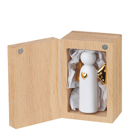 Porte-Bonheur Amour ou Ange en Porcelaine - Räder