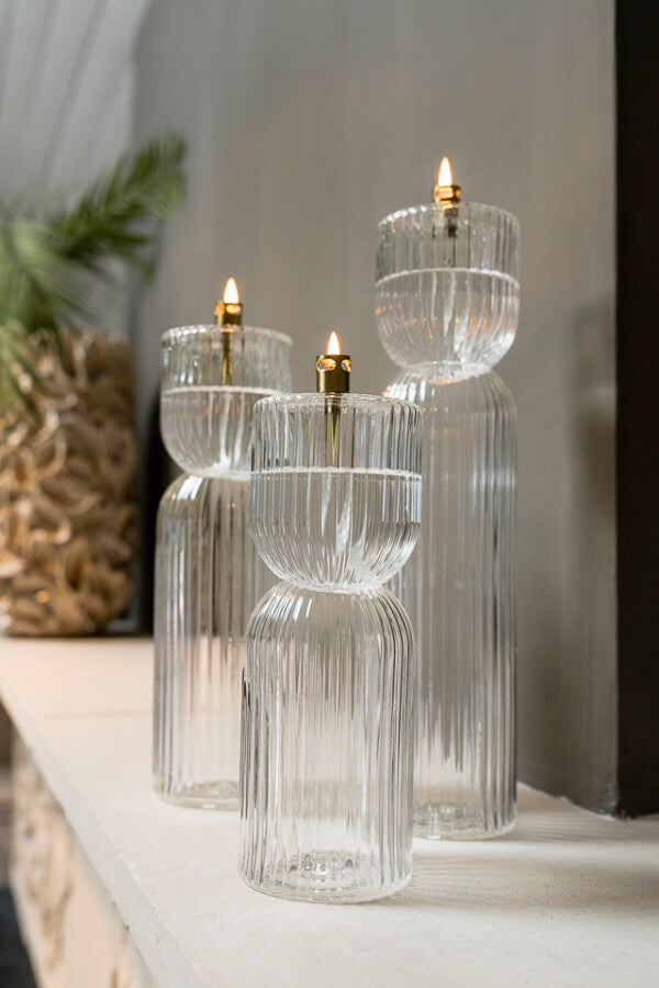 Lampe à Huile Ribelle Vere & Laiton - Peri Living