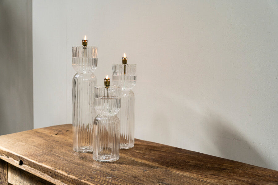 Lampe à Huile Ribelle Vere & Laiton - Peri Living