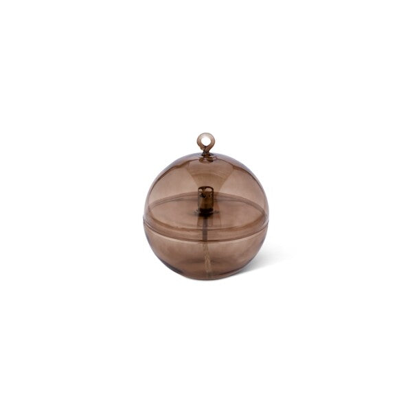 Lampe à Huile avec Couvercle en Verre Champagne - Peri Living