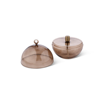 Lampe à Huile avec Couvercle en Verre Champagne - Peri Living
