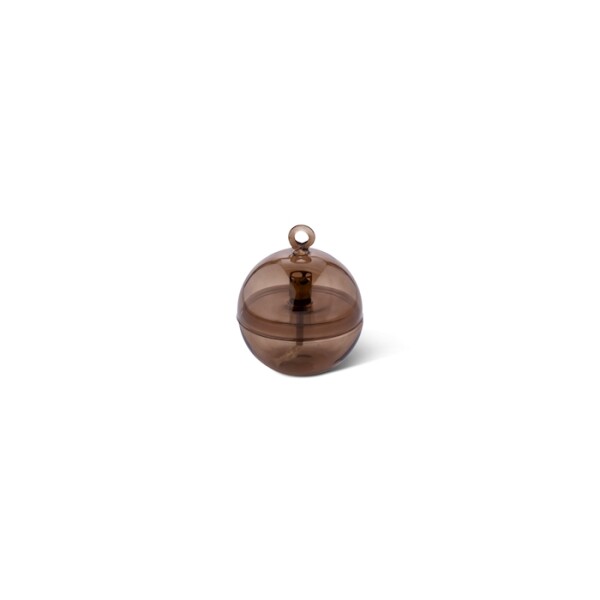 Lampe à Huile avec Couvercle en Verre Champagne - Peri Living