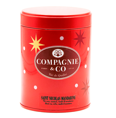 Boîte de Thé de Noël, Série Limitée 100g - Compagnie & Co