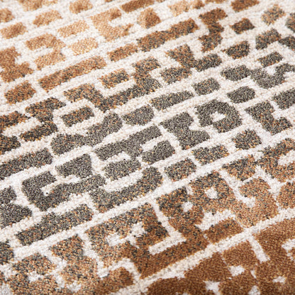 Tapis Laby Marron 160 x 230 cm / 200x290 cm - Idaho Éditions
