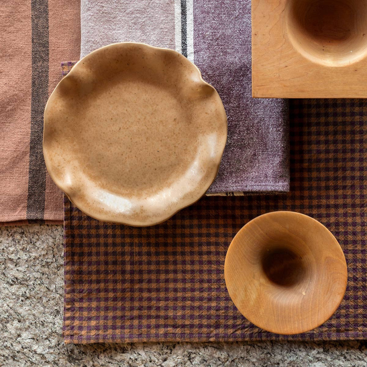 Torchon Come en Lin et Coton 46x70 cm - Haomy