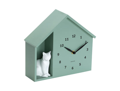 Horloge Murale Chat Assis - Present Time