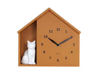 Horloge Murale Chat Assis - Present Time