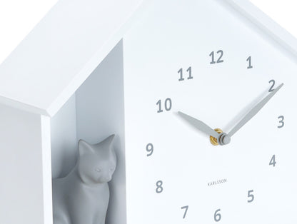 Horloge Murale Chat Assis - Present Time