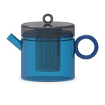 Théière en Verre Borosilicate Bicolore avec Filtre Inox - WD Lifestyle