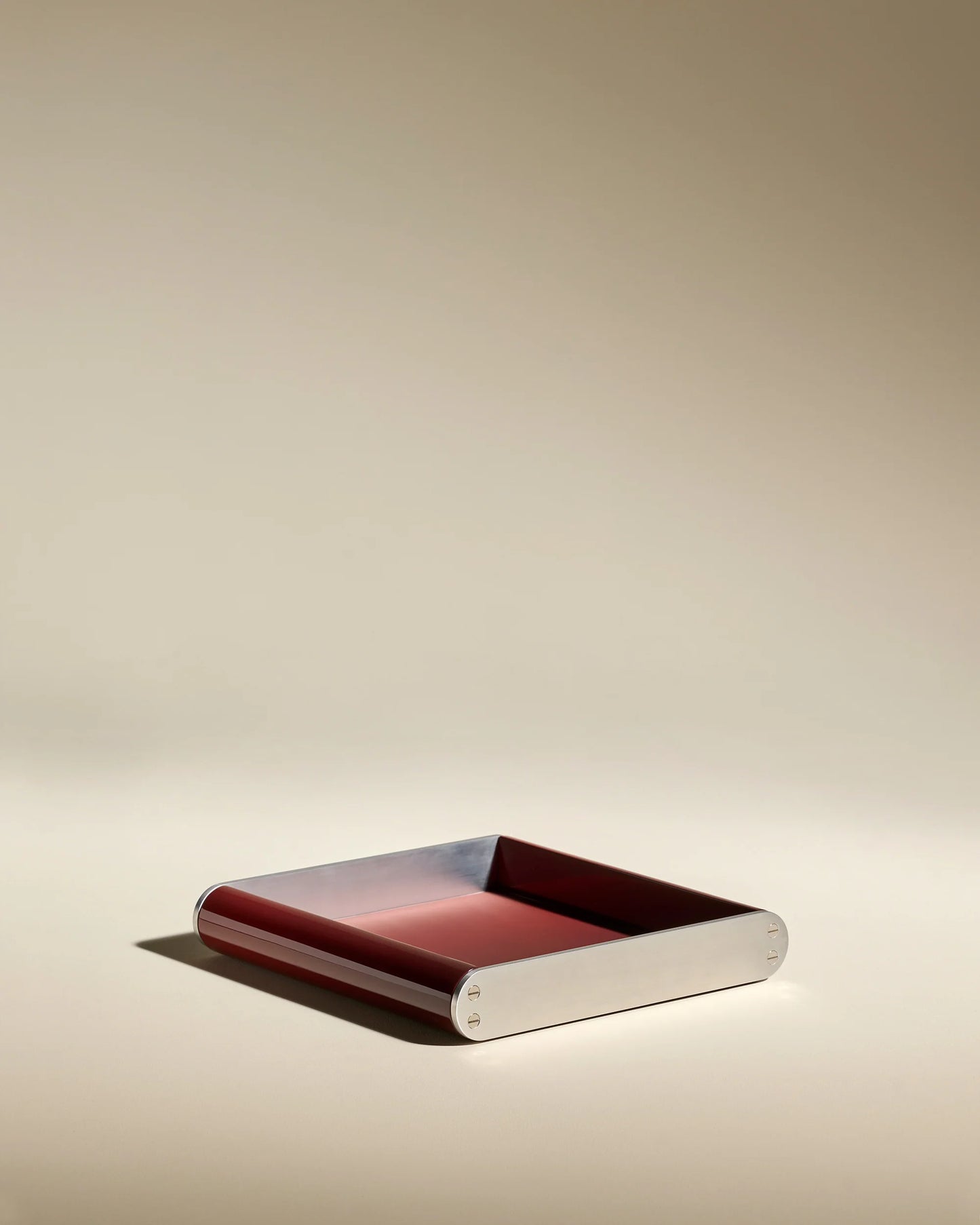 Vide Poche Oscar Carmin 25x25 cm - Maison Sarah Lavoine