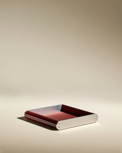 Vide Poche Oscar Carmin 25x25 cm - Maison Sarah Lavoine