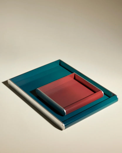 Vide Poche Oscar Carmin 25x25 cm - Maison Sarah Lavoine