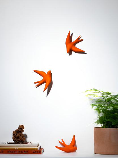 Hirondelle Volage en Céramique - Monochromic