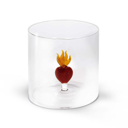 Gobelet en Verre Coeur - WD Lifestyle