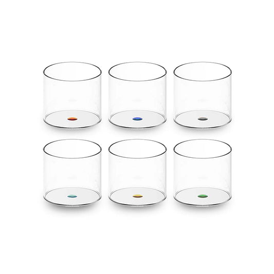 Set de 6 Gobelets en Verres 350 ml - WD Lifestyle
